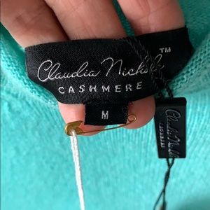 Teal/Aqua Cashmere Sweater